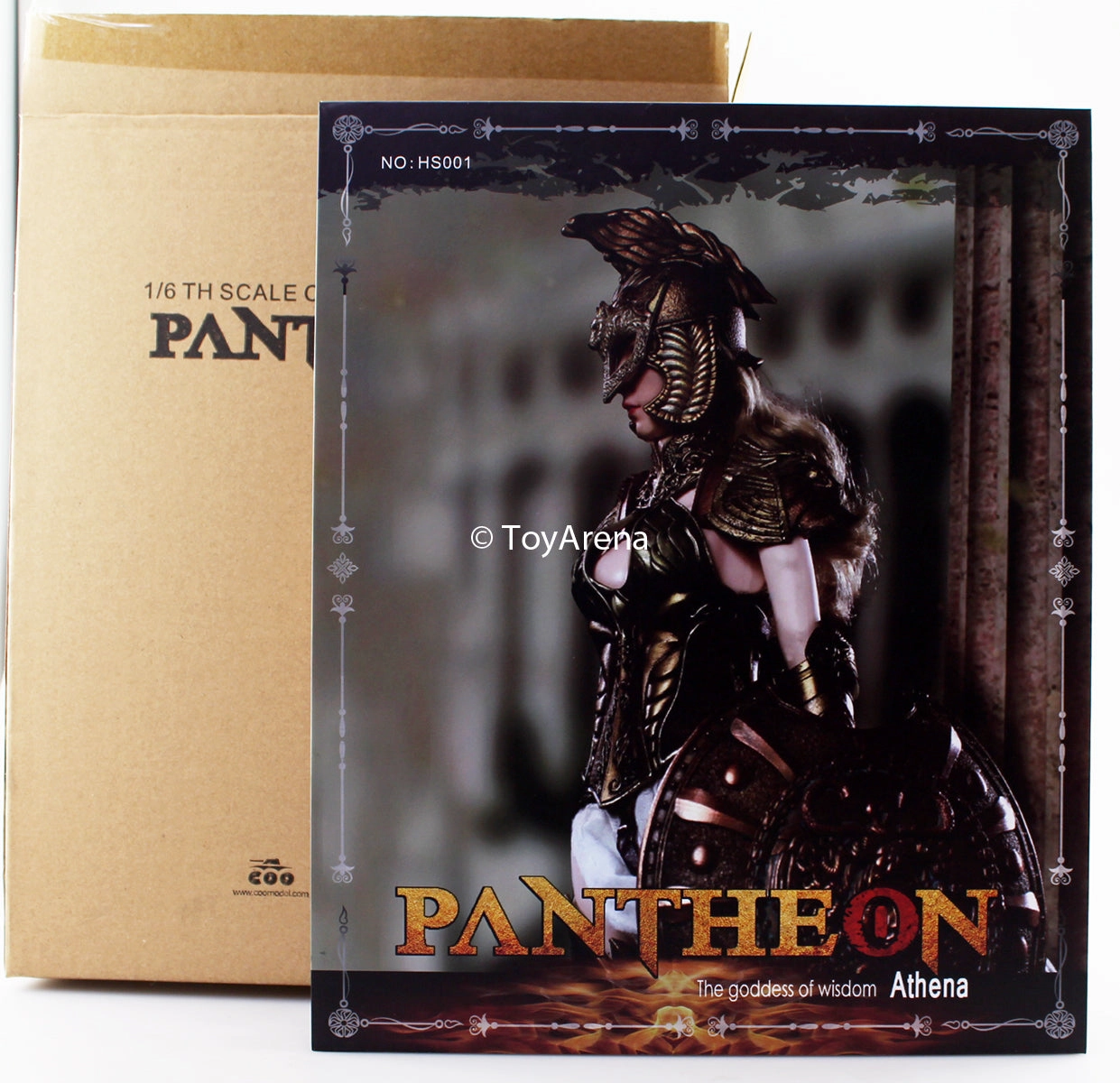 COO Model 1/6 Pantheon Athena (Goddess of Wisdom) Scale Figure Miniature Figure Souvenir Shop