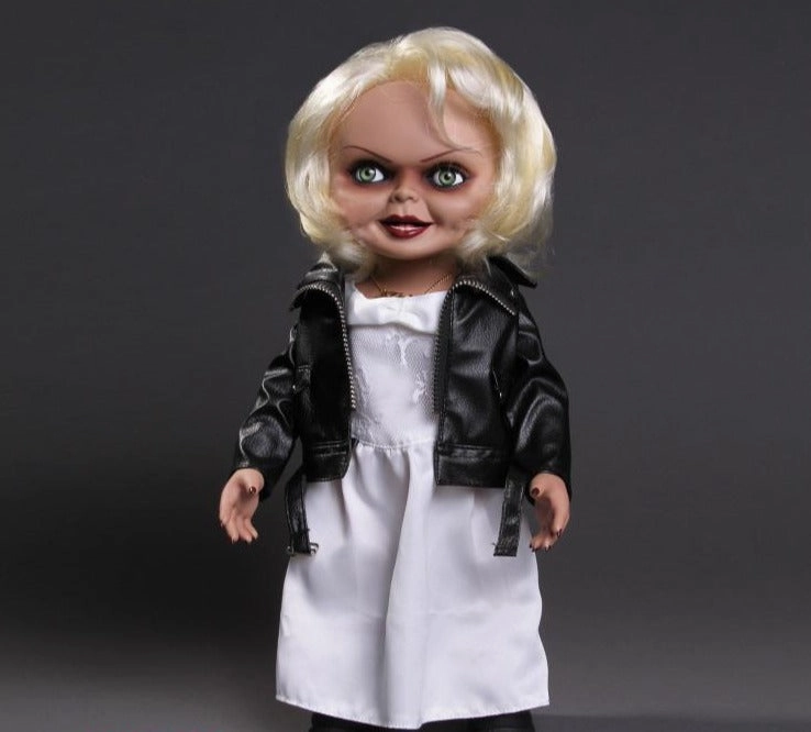 Mezco Toyz Designer Series Bride of Chucky Mega Scale Talking Tiffany Action Figure Collector Display