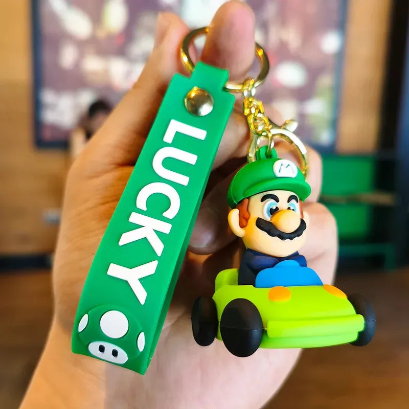 Anime Collectible Premium Collectible Super Mario | GREEN CAR | Durable and Stylish!