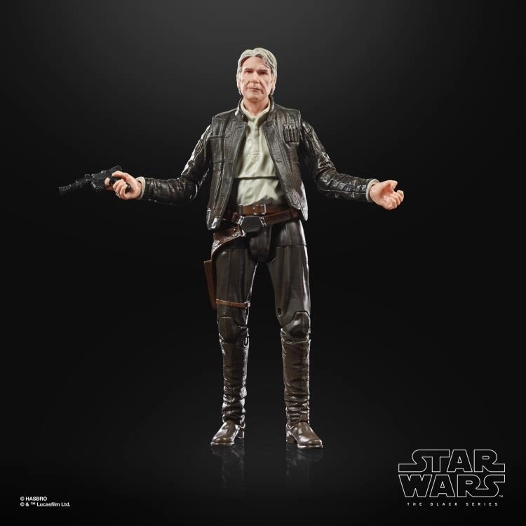 Crypto Art Hasbro Star Wars Black Series Archive Collection Han Solo (The Force Awakens) 6 Inch Action Figure
