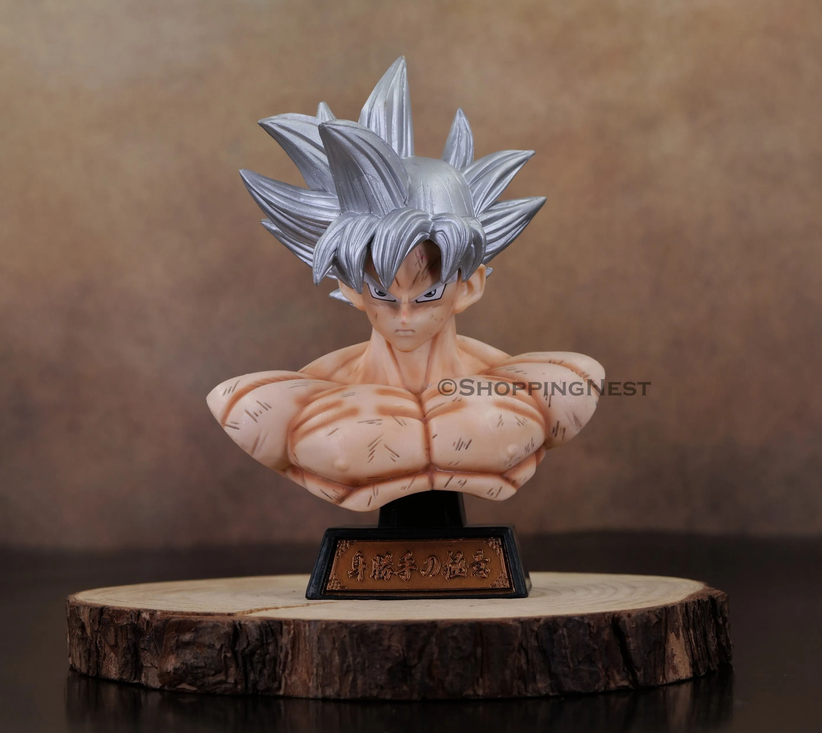 Dragon Ball Goku Bust (silver hair) Action figure | 16 CMS | Limited Object City Memento