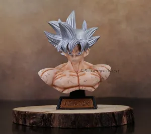 Dragon Ball Goku Bust (silver hair) Action figure | 16 CMS | Limited Object City Memento