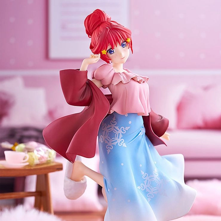 Metallic Finish Bandai Ichibansho The Quintessential Quintuplets Itsuki Nakano (Loungewear Ver.) Figure