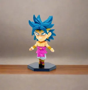 Dragon Ball Z Set of 6 Broly Action Figure | 13 cm | Premium Hobby Personal Collection