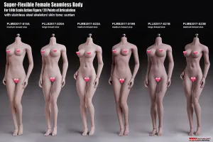 Phicen TBLeague S21B Suntan, Large Bust Female Seamless 1/6 Body Action Figure Meteorology Tool Classroom Use