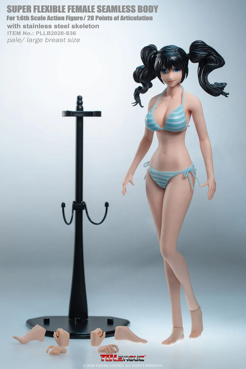 Kindness Extend Phicen TBLeague S36 Anime Style Female Seamless 1/6 Body Action Figure