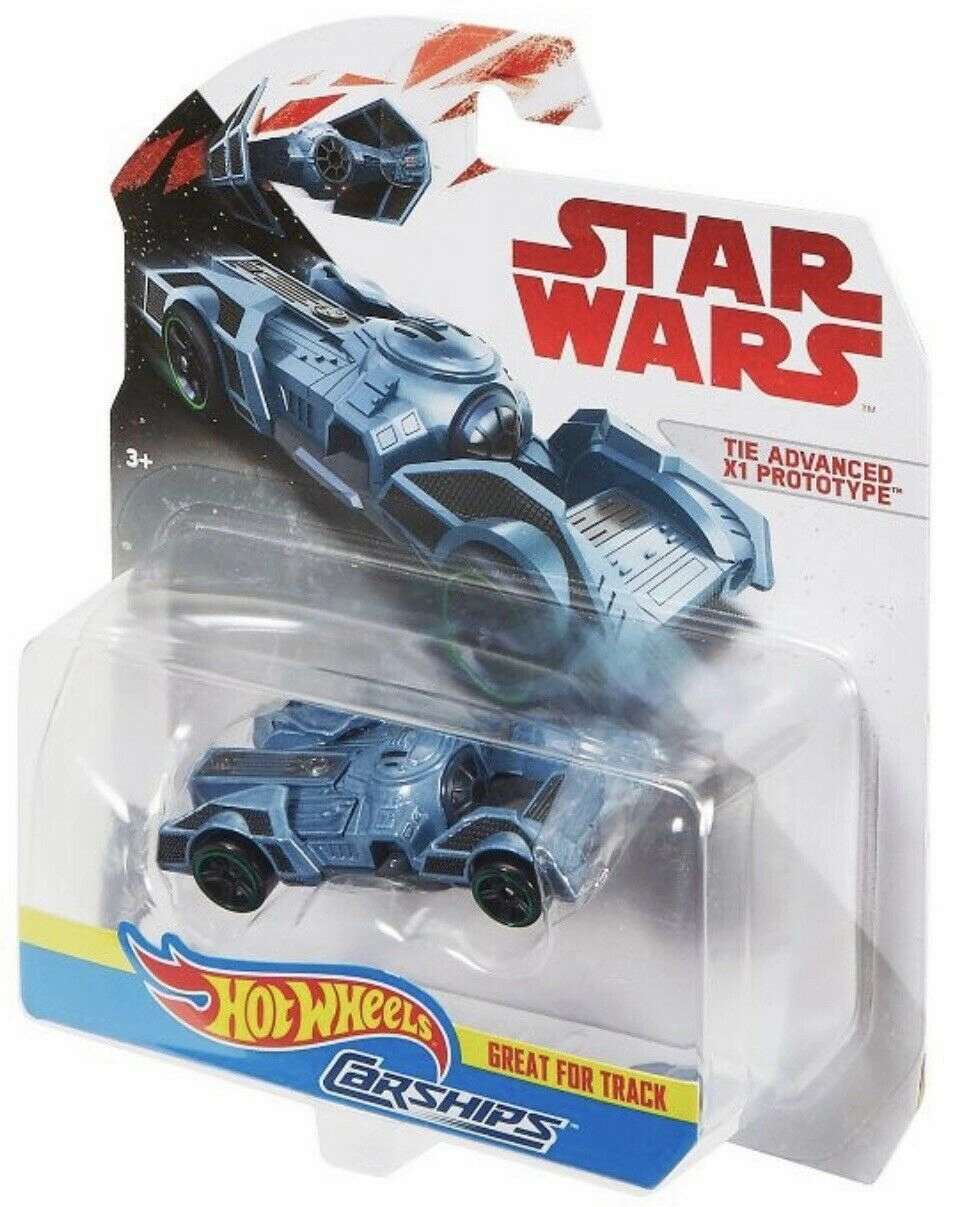 Mattel Hot Wheels Star Wars Darth Vader's Tie Advanced Vehicle Car ship Premium Piece Passionate Pursuit