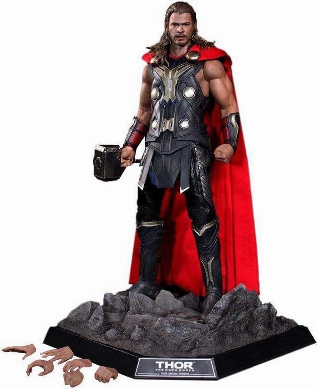 Hot Toys 1/6 Thor: The Dark World Thor (Light Asgardian Armor) Sixth Scale Figure MMS225 Egyptian Art Gaming Object