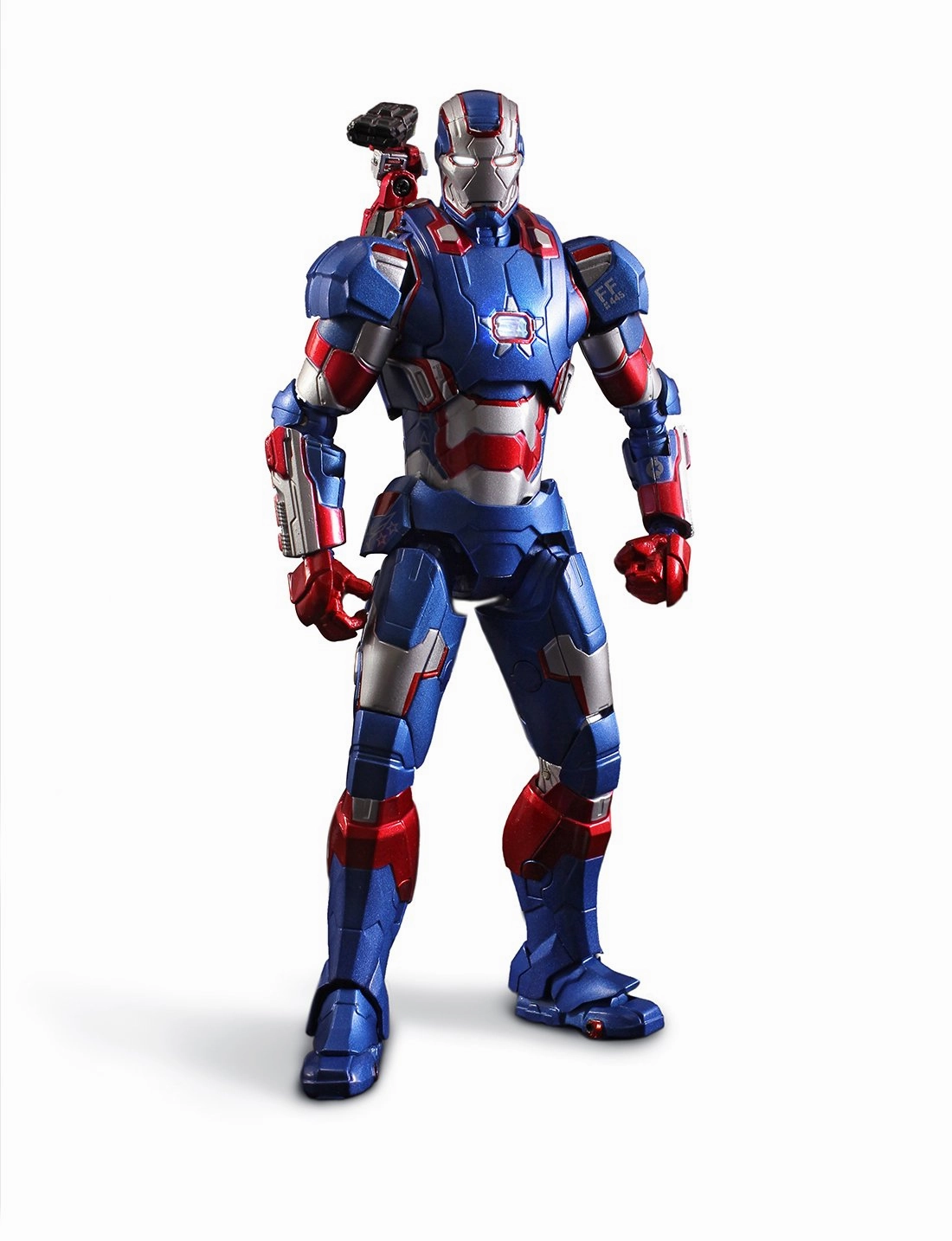 Digital Sculpt Interactive Toy Play Imaginative 1/4 Iron Man 3 Iron Patriot Scale Figure