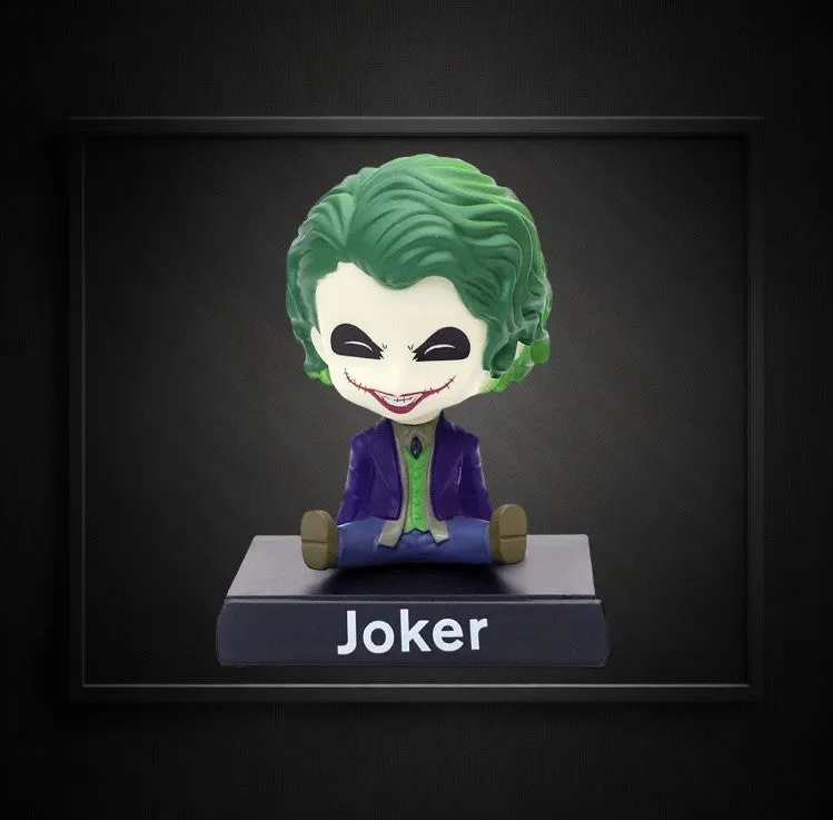 Batman Joker Purple Bobblehead For Car, Desk, Study Table | 10 Cms Teen Bedroom