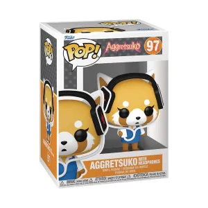 POP SANRIO AGGRETSUKO W HEADPHONES FIG Durable Material