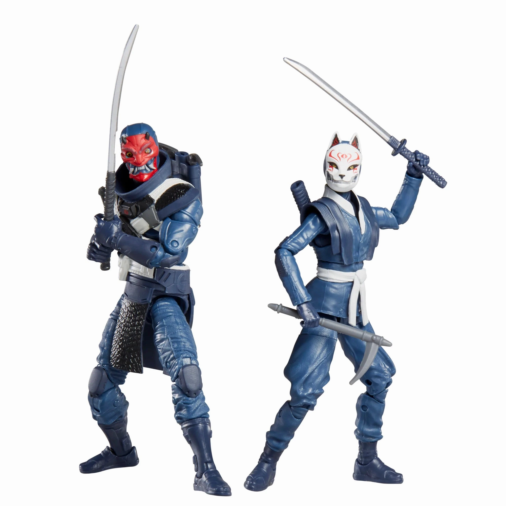 Display Model Hasbro G.I. Joe Classified Series #51 Blue Ninjas 2 Pack Action Figure