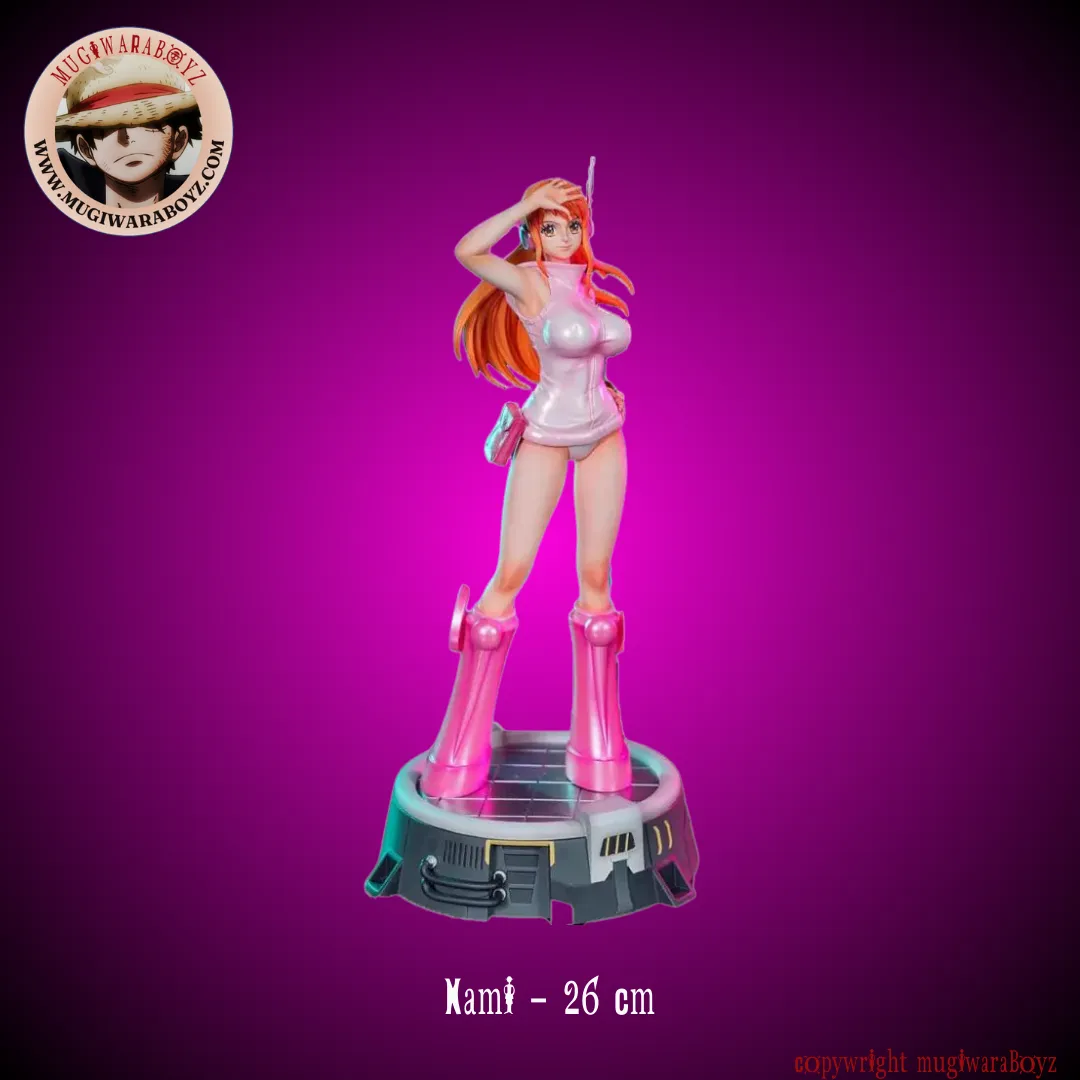 Figurine One Piece - Nami / Robin - Egghead Limited Item