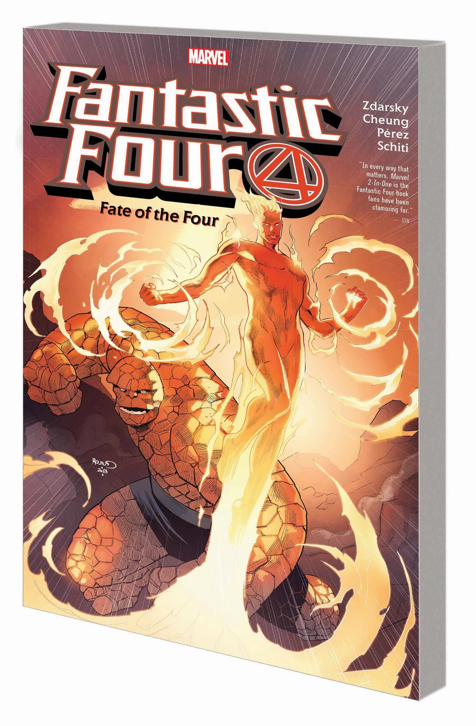 FANTASTIC FOUR BY CHIP ZDARSKY FATE OF THE FOUR TP Emerging Brand