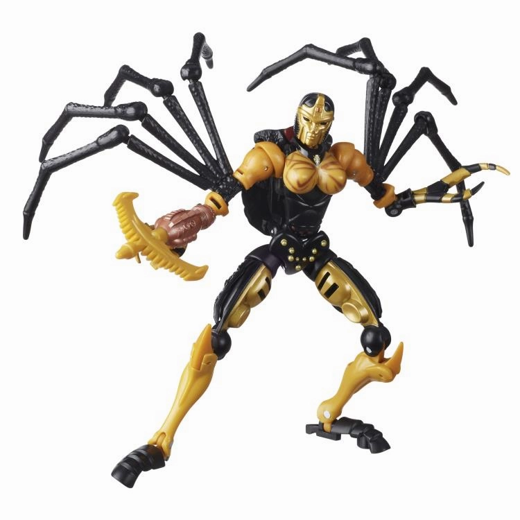 Superhero Goods Limited Collectible Transformers Generations War For Cybertron: Kingdom Deluxe Blackarachnia Action Figure WFC-K5
