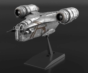 Personalized Exhibit Hobby Figure Star Wars EX018 Razor Crest (Silver Coating Ver.) The Mandalorian Model Kit