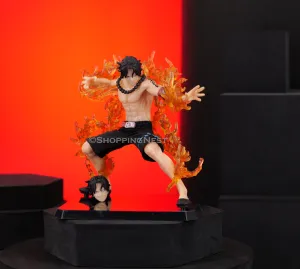 One Piece | Portgas D Ace Battle Version Fire Fist Ace Anime Action Figure | 20Cm | Action Collection