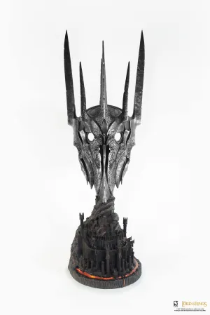 PUREARTS Helm of Sauron - Lord of the Rings - 1/1 Scale Collectible Replica Adventure Character