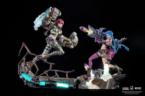 PUREARTS Jinx & Vi - League of Legends - 1/6 Scale Collectible Statue Bundle Test Pass
