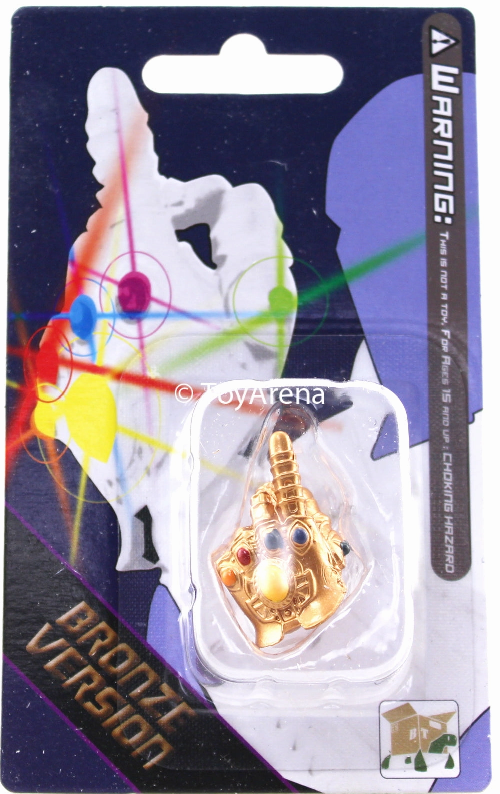 Box Tortoise AVR-01 Cosmic Fracture Mitten Bronze Ver. for S.H. Thanos Infinite Guantlet Military Figure Chibi Sculpture