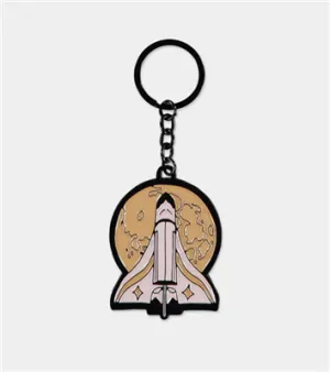 Abstract art The Last Of Us 2 - Museum Tour Metal Keychain