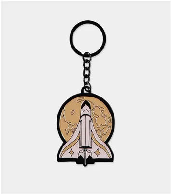 Abstract art The Last Of Us 2 - Museum Tour Metal Keychain