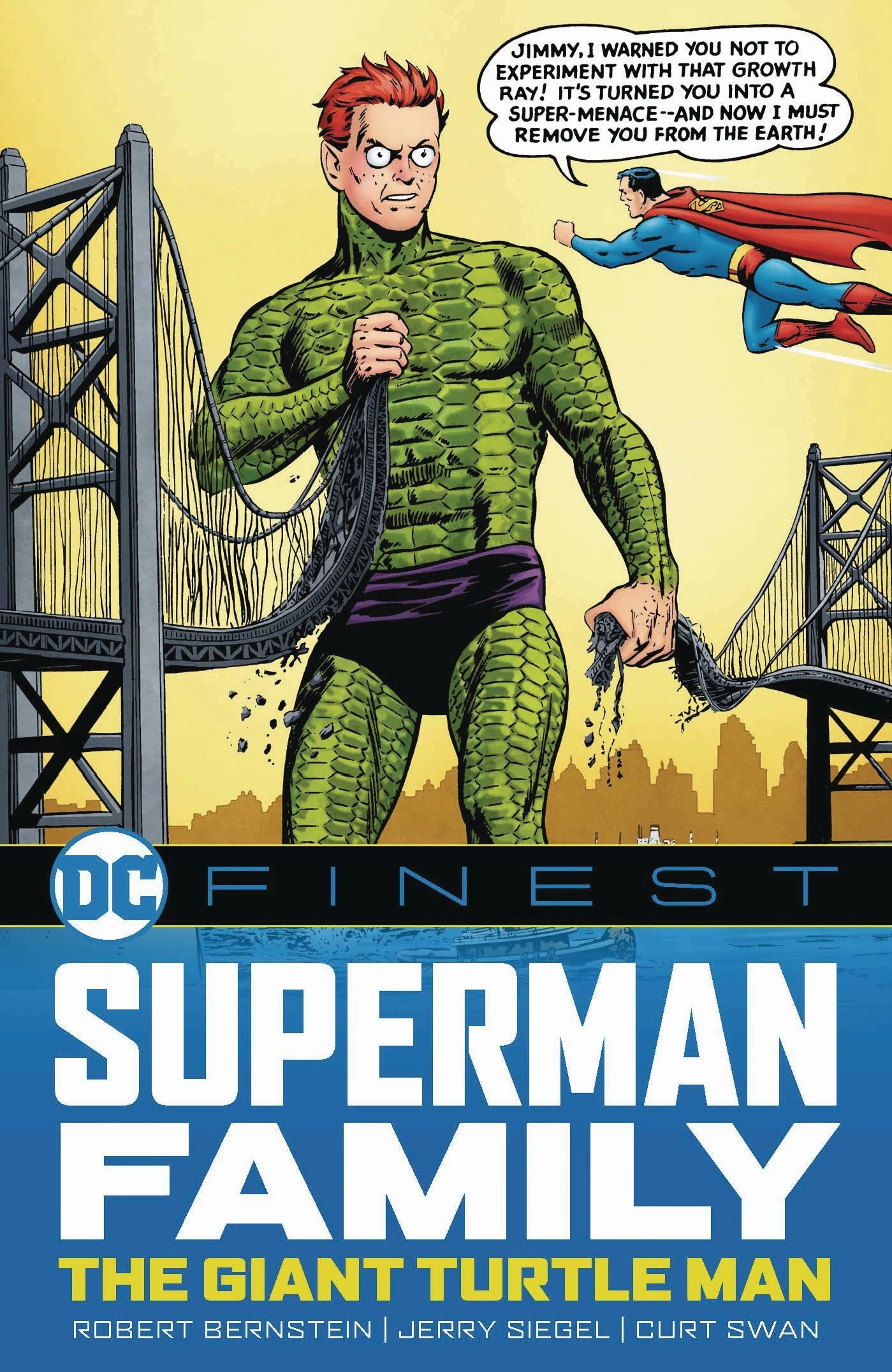 Vinyl Model Superhero Toy DC Finest: Superman Family - The Giant Turtle Man