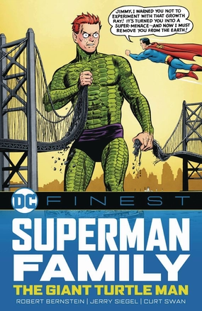 Vinyl Model Superhero Toy DC Finest: Superman Family - The Giant Turtle Man