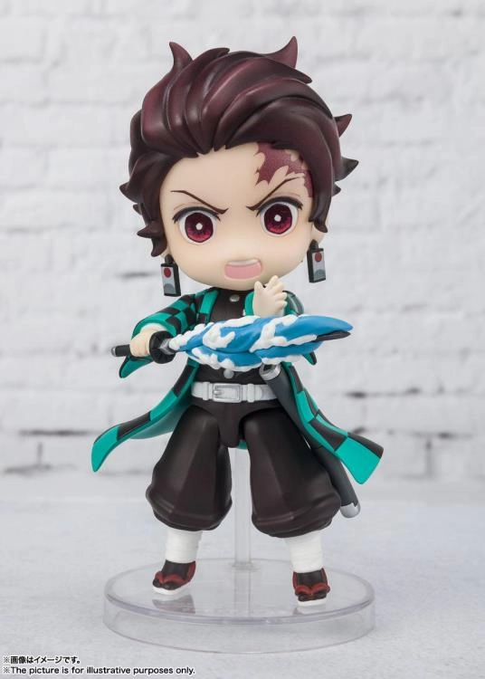 Bandai Figuarts Mini #0XX Demon Slayer Kimetsu no Yaiba Kamado Tanjiro (Water Breathing Ver) Chibi Product Chibi Piece