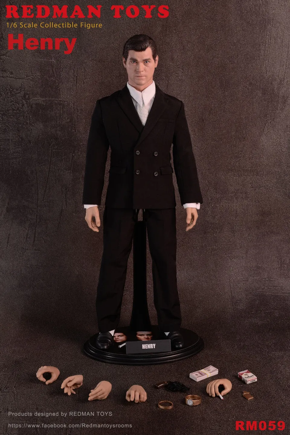 Redman Toys 1/6 G Fellas Henry Sixth Scale Figure RM059 highly recommended