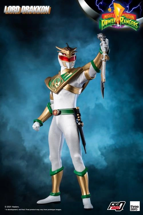 Cat Figurine ThreeZero FigZero 1/6 Mighty Morphin Power Rangers Lord Drakkon Sixth Scale Figure