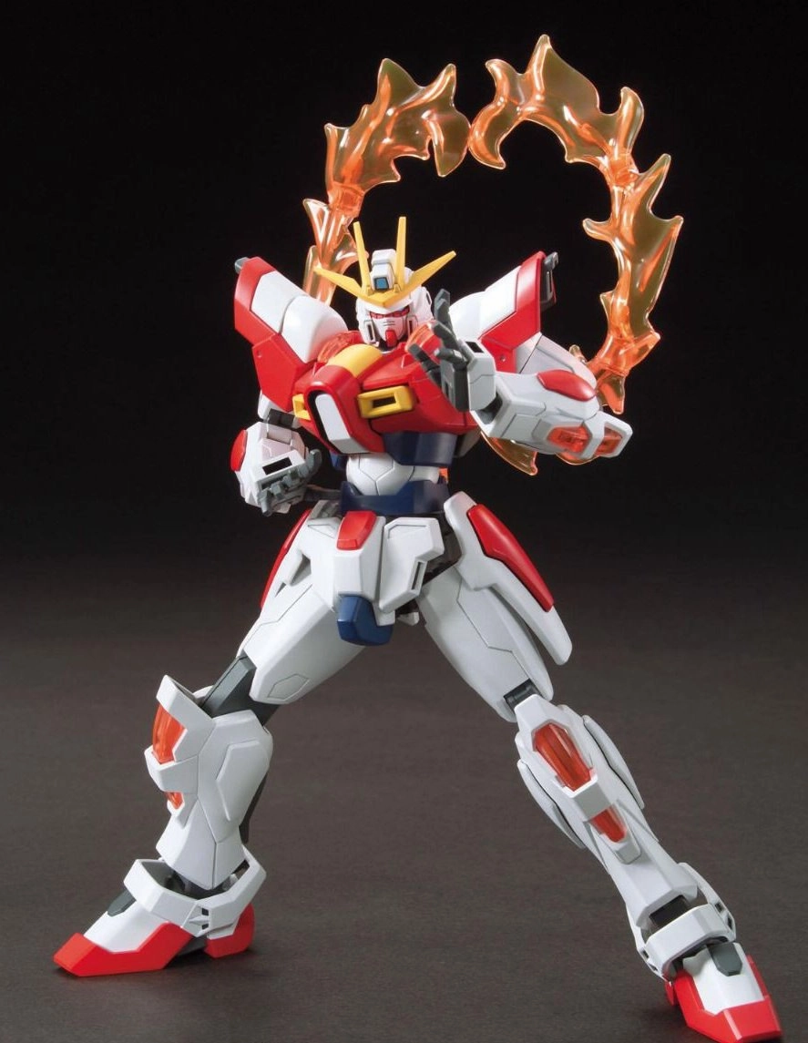 Gundam 1/144 HGBF #018 BG-011B Build Burning Gundam Model Kit Fantasy Decor Bookshelf Accent