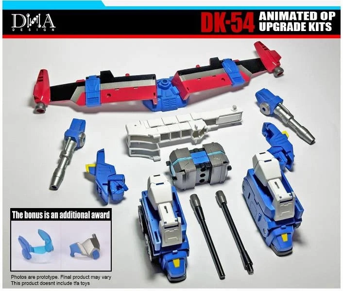 Rare Find Anime Sculpture DNA Design DK-54 Upgrade kit for Animated Optimus Prime