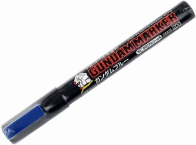 Gundam Marker GM06 Blue  - Chisel Tip Marker Paint Pen Character Decor
