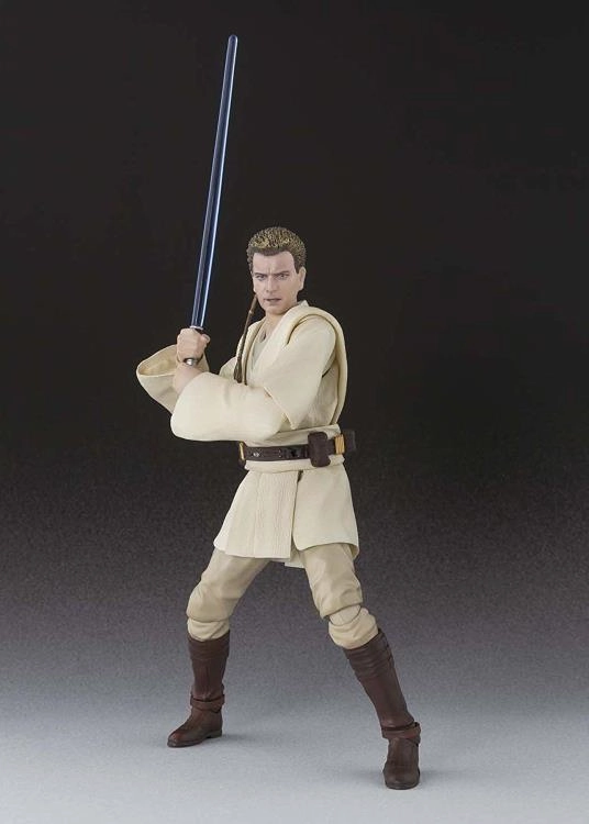 S.H. Figuarts Obi-Wan Kenobi Star Wars Episode I (1) The Phantom Menace Action Figure (Reissue) Anniversary Present Anime Collection