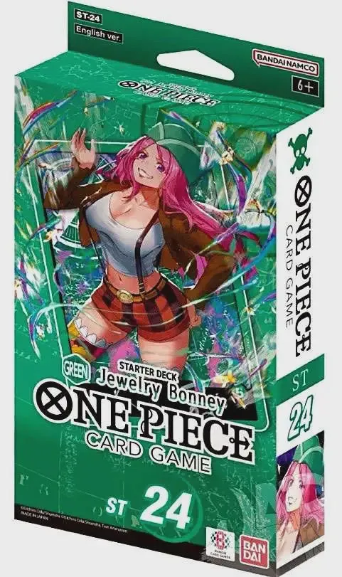 One Piece Card Game ST-24 Starter Deck - Green Jewelry Bonnie Military Vehicle