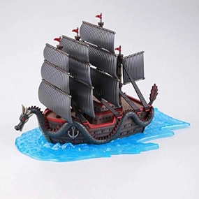 Robot Collectible Collectible Showcase Bandai One Piece Grand Ship Collection #09 Dragon's Ship Model Kit