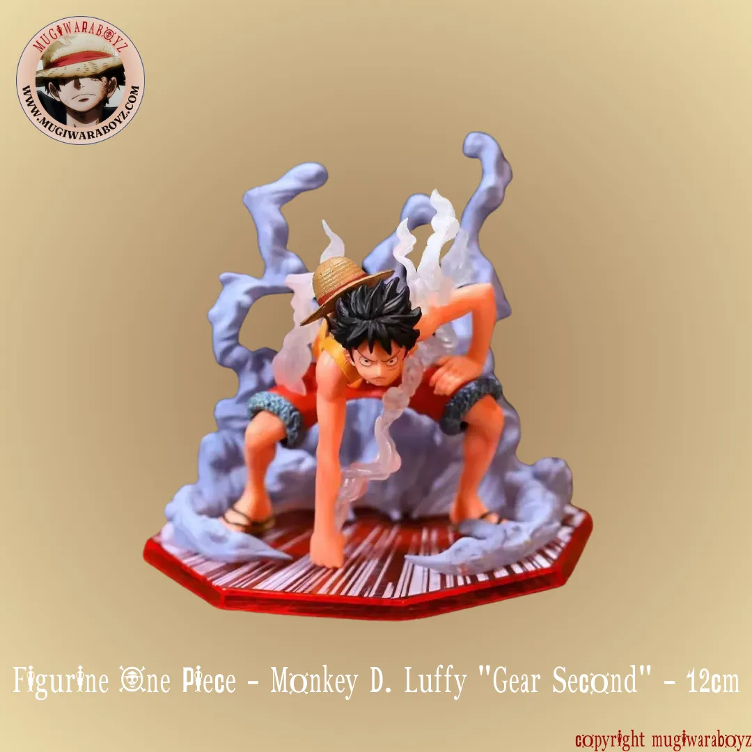 Figurine One Piece - Monkey D. Luffy "Gear Second" Asian Art multicultural