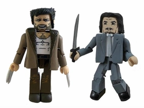 Gaming Art Spirit Animal Marvel Minimates The Wolverine Street Fight and Shingen Yashida Series 52