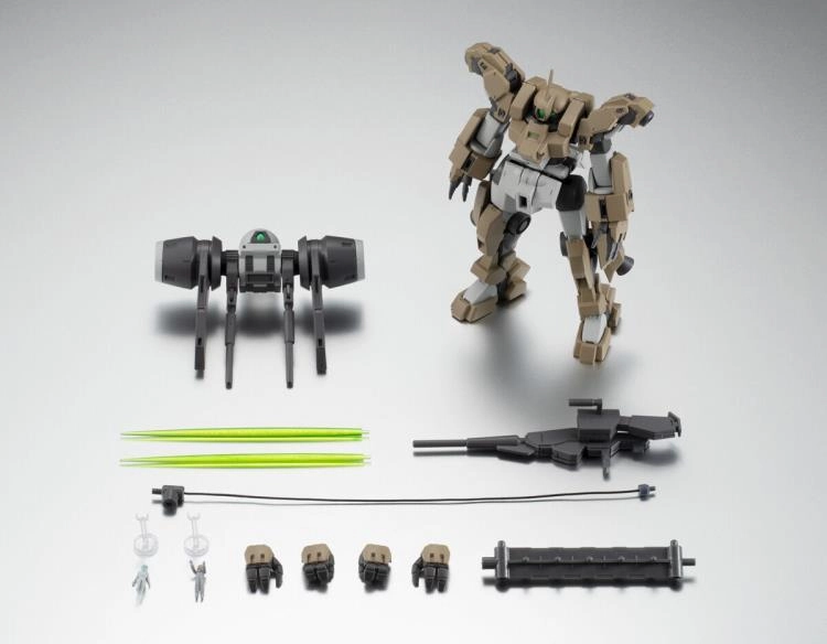 Robot Spirits Damashii Gundam: The Witch from Mercury MSJ-R122 Demi Barding ver. A.N.I.M.E. Action Figure Collection Showcase