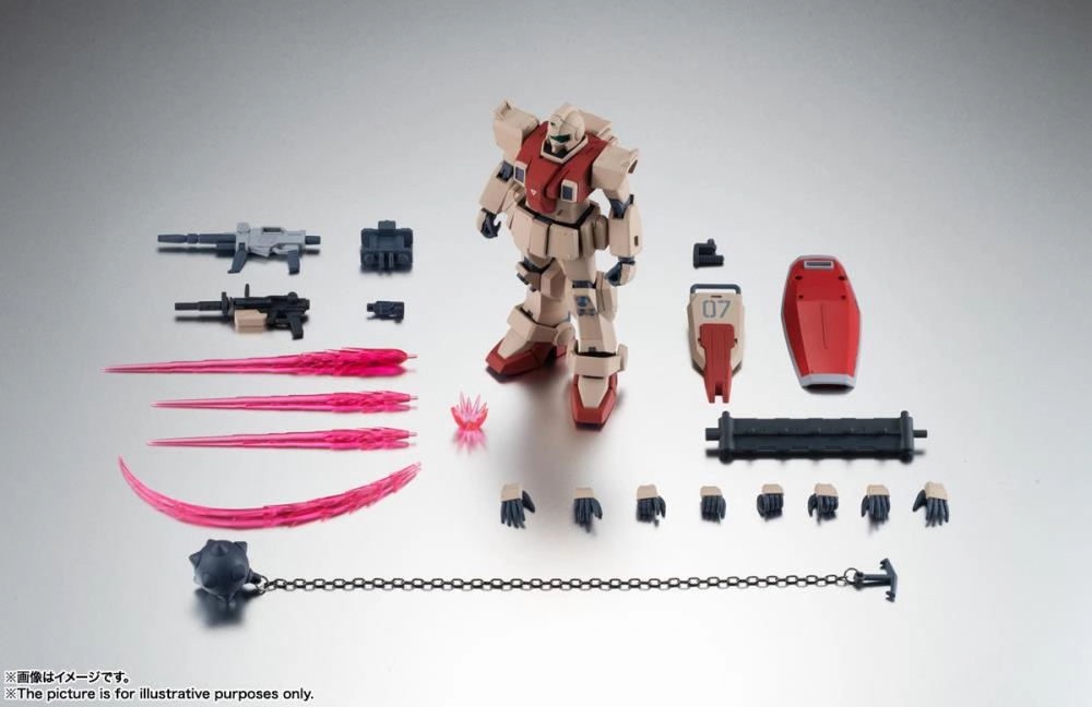 Viking Statue Felt Toy Robot Spirits #R-295 RGM-79(G) GM Ground Type Ver. A.N.I.M.E. Action Figure