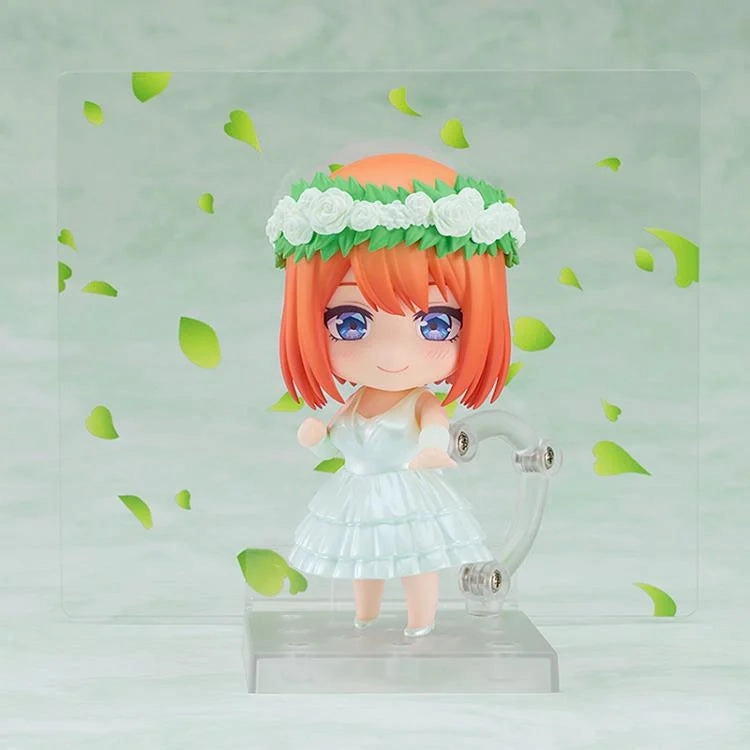 Action Statue Nendoroid #2405 Yotsuba Nakano (Wedding Dress Ver.) The Quintessential Quintuplets