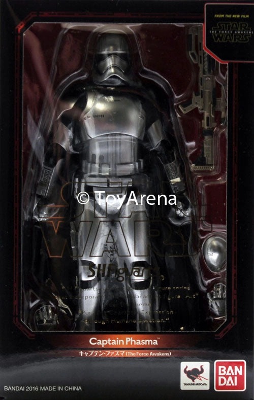 S.H. Figuarts Captain Phasma Star Wars The Force Awakens Action Figure Miniature Toy