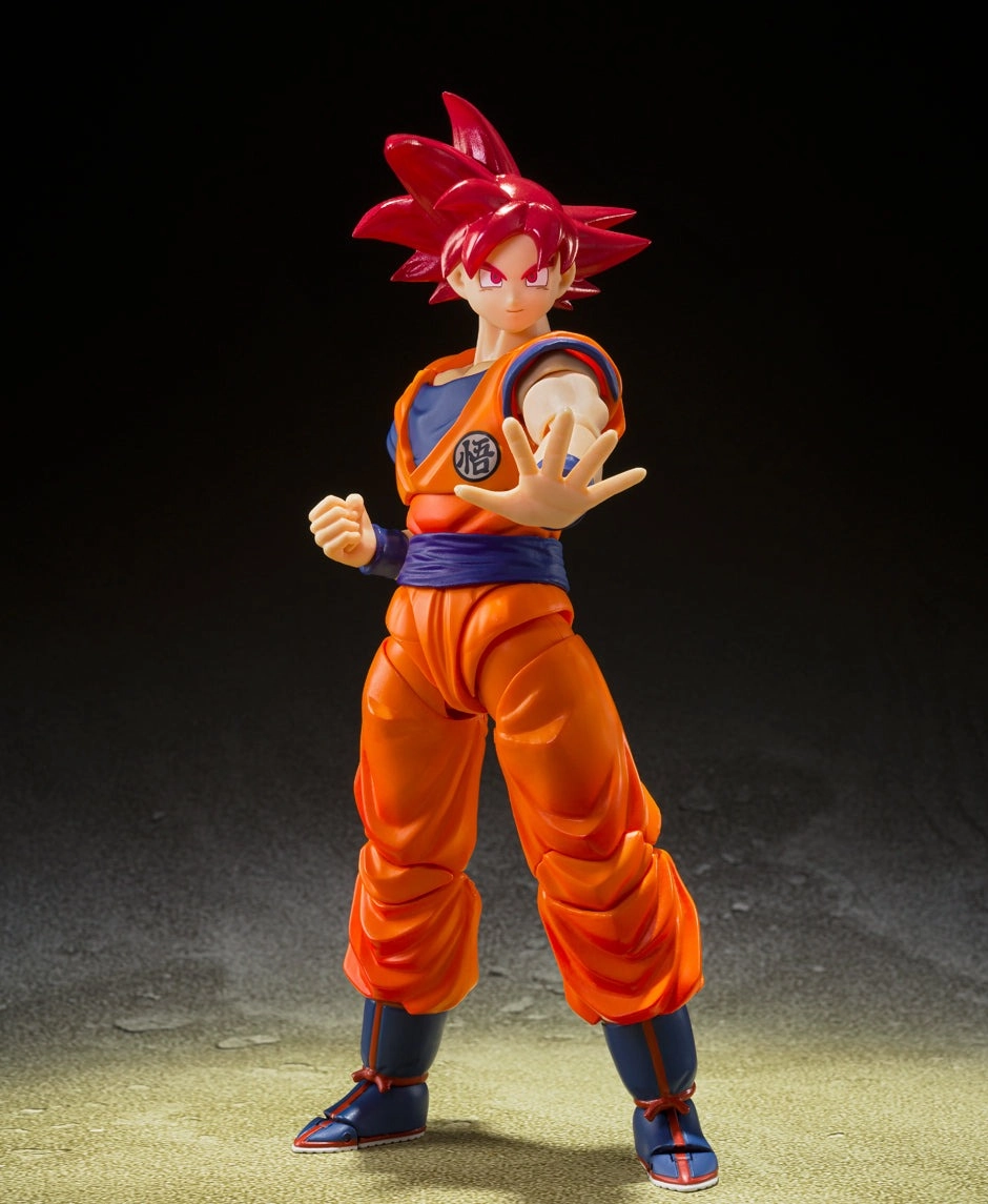 Scandinavian design Vinyl Statue S.H. Figuarts Dragon Ball Super Saiyan God Goku (Saiyan God Instilled With the Light of Righteous Hearts) Action Figure