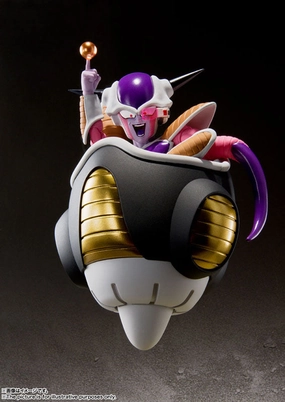 S.H. Figuarts Dragon Ball Z Frieza First Form and Frieza Pod Set Action Figure Oceanic Art