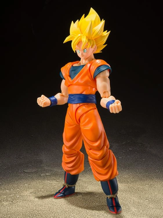 S.H. Figuarts Dragon Ball Z Super Saiyan Full Power Son Goku Action Figure for all ages Medieval Knight