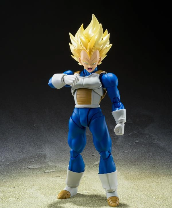 Loyal Friend S.H. Figuarts Dragon Ball Z Super Saiyan Vegeta (Awakening Super Saiyan Blood) Action Figure