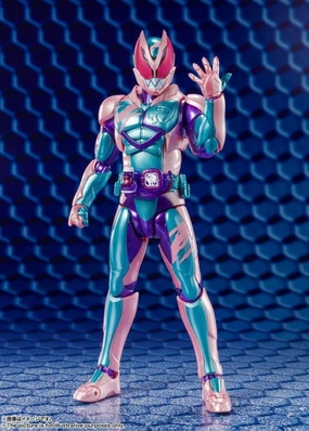 Chibi Creation Maximalist Art S.H. Figuarts Masked Kamen Rider Revise Kamen Rider Revi Rex Genome Action Figure