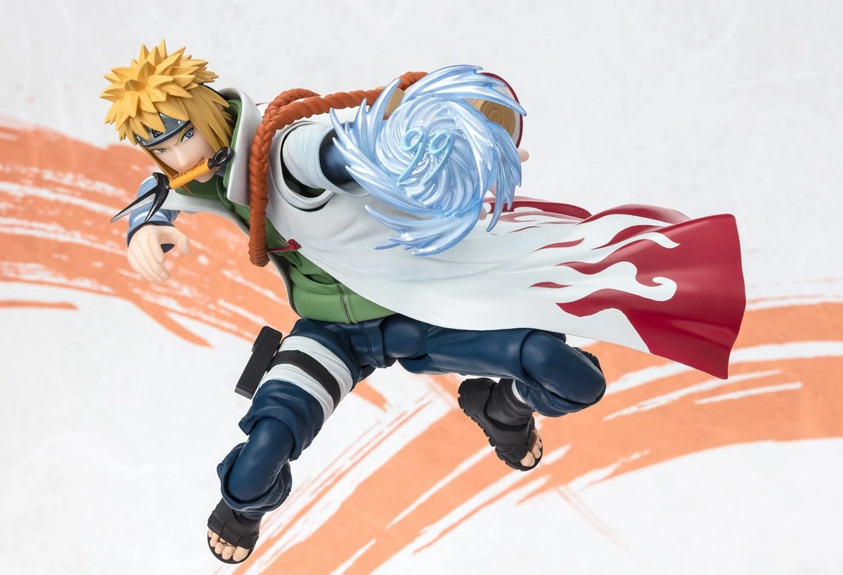 S.H. Figuarts Naruto Shippuden Minato Namikaze (NARUTOP99 Edition) Action Figure Gaming Goods