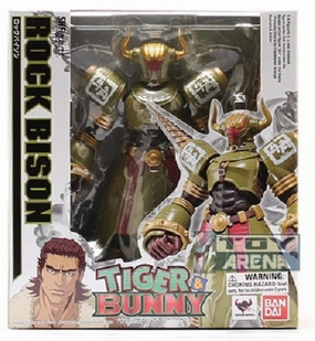 S.H. Figuarts Rock Bison Tiger & Bunny Action Figure Historic Replica
